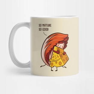 So Mature So Good. Kimchi and Cheese Hugs Mug